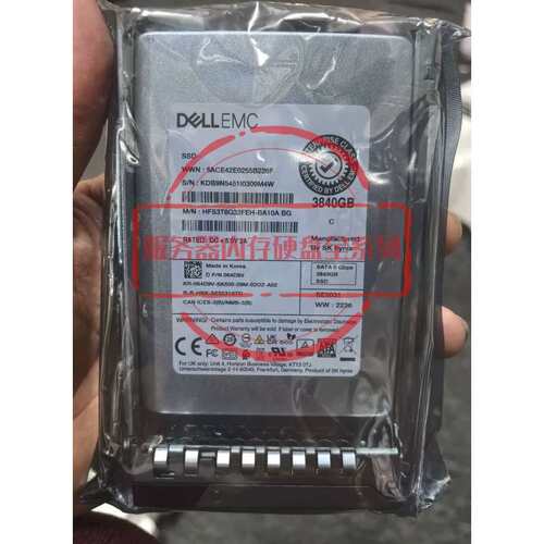 HFS3T8G32FEH-BA10A 固态硬盘 3.84T SSD SATA 6GB 064D9V议价