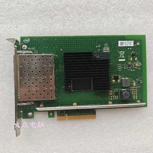 X710-DA4FHBLK 四口万兆光纤网卡 X710DA4 10GSFP+ 蓝标议价