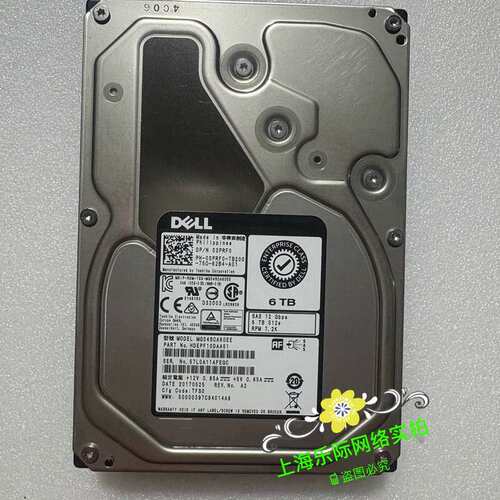 / 6TB 6T SAS 12Gb MG04SCA60EE 03PRF0 3.5硬盘议价