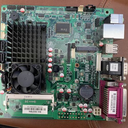 信步SV-1037BN 1037U集成CPU台式电脑收银机主板 DDR3议价