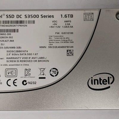 S3500 1.6T SSDSC2BB016T4 服务器固态SSD 6GSATA 提供测报议价