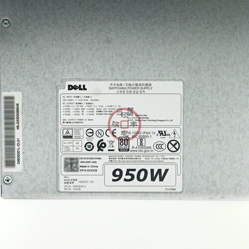 Precision T5820 T7820电源 CXV28 AC950EF H950EF-00议价