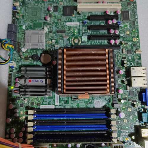 X8STE REV 2.00单路服务器电脑主板 X58芯片组支持1366针 现议价