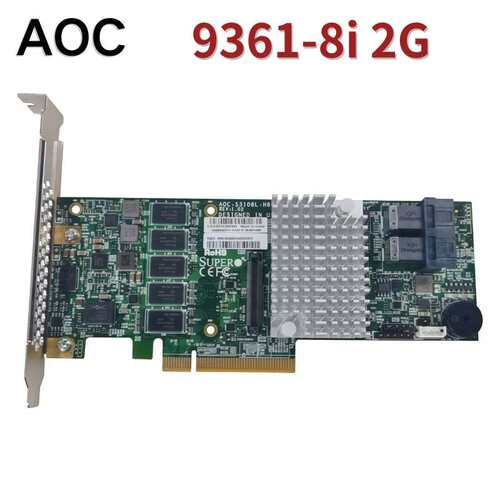 AOC 9361-8i 2G 阵列卡 内部端口 SAS3108 12Gb/s PCIe 3.0 x8议