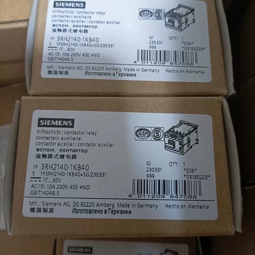 3RH2140-1KB40继电器正品议价
