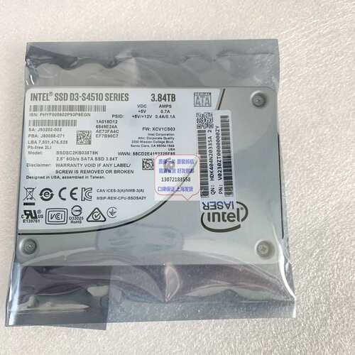 浪潮 3.84TB SSD NF5280 5212 5466 M5 M6 3.84T SSDSC2KB038T8K