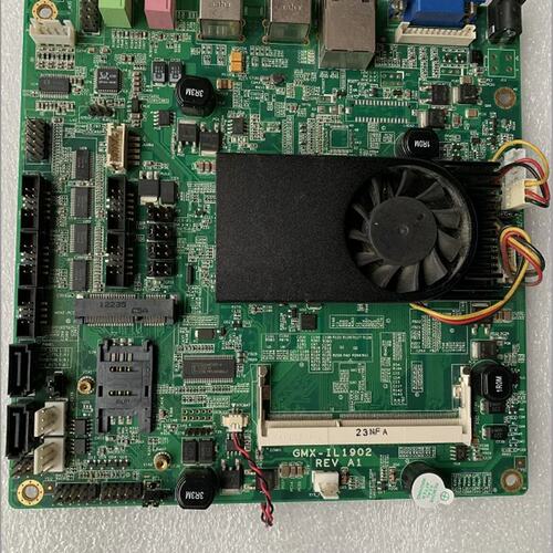 GMX-IL1902 双核四线程D525工控机 主板DDR3 实物图议价
