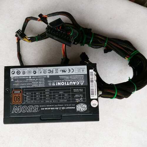 酷冷至尊RS-550-ACAA-D3电源 额定550W 80PLUS 双显卡6+2P议价