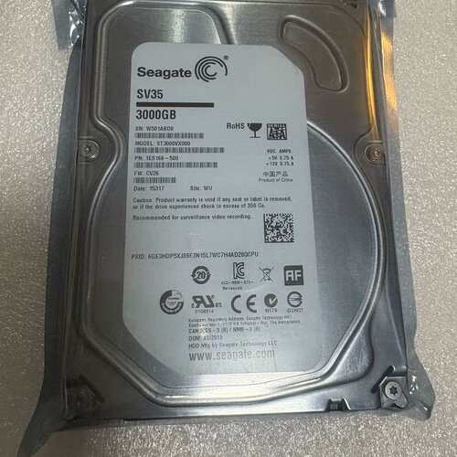 ST3000VX000 st3000DM001 3T sata监控硬盘7.2k 64M垂直3TB议价