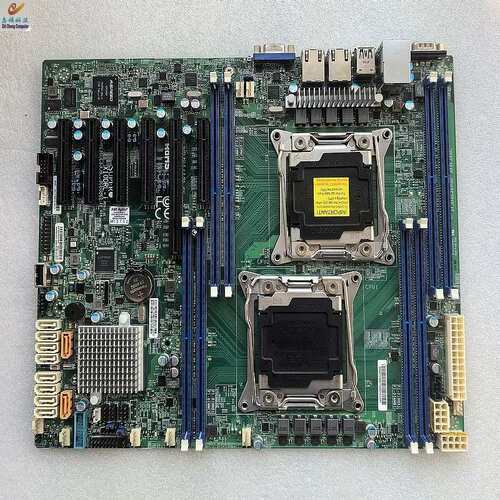 X10DRL-i 双路服务器主板 X99 C612芯片组支持 V3 V4 CPU议价