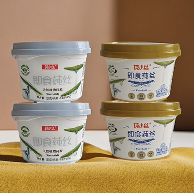 莼小丝150g*4+1（送）发5盒开盖即食莼菜 休闲食品 送礼佳品