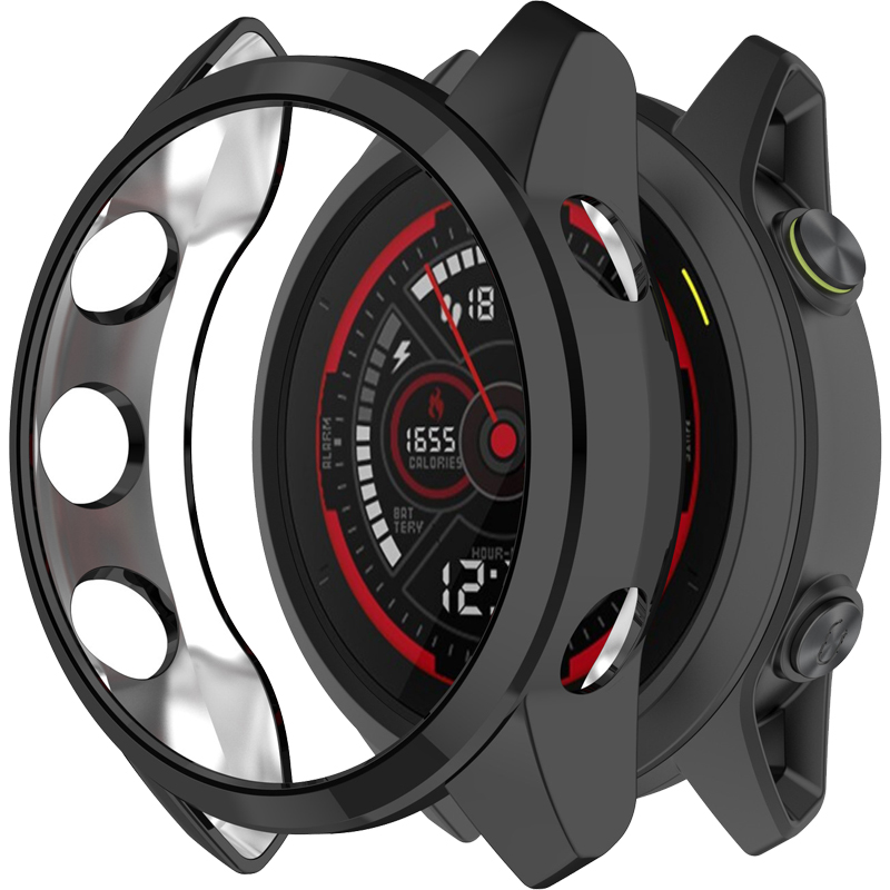 适用佳明745保护壳 Garmin Forerunner745智能运动手表保护套软硅胶表壳充电器数据线配件透明表框钢化膜贴膜