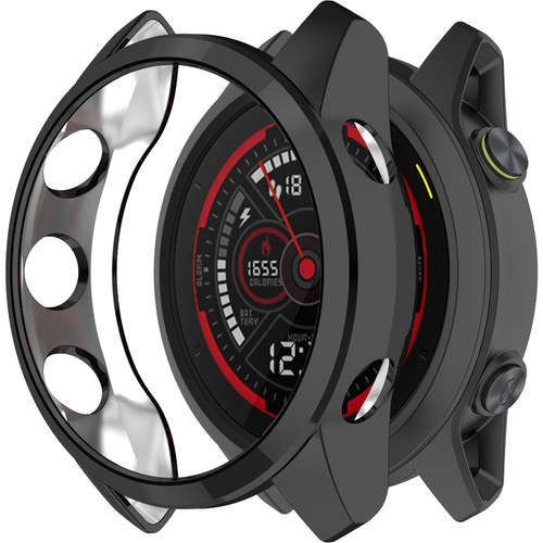 适用佳明745保护壳 Garmin Forerunner745智能运动手表保护套软硅胶表壳充电器数据线配件透明表框钢化膜贴膜
