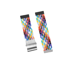 适用CIGA design玺佳手表带Z/J系列锋芒dlc弹力透气玺佳MY尼龙编织腕带22MM个性潮男X系列嘻哈大猩猩机械腕带