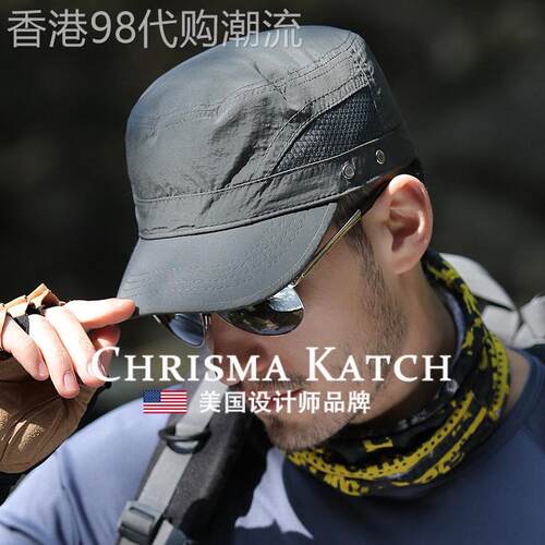 出口美国?Chrisma Katch~速干棒球帽鸭舌帽子平顶帽春秋休闲百搭