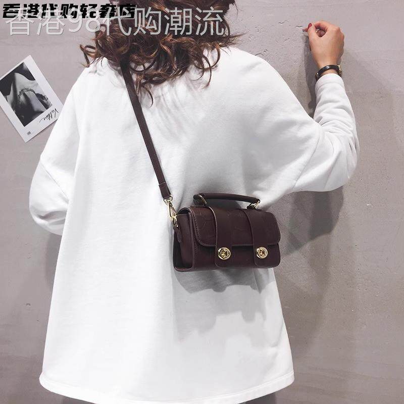 法国ZAMP专柜正品真皮复古鳄鱼纹质感包包女2026新款百搭斜挎小包