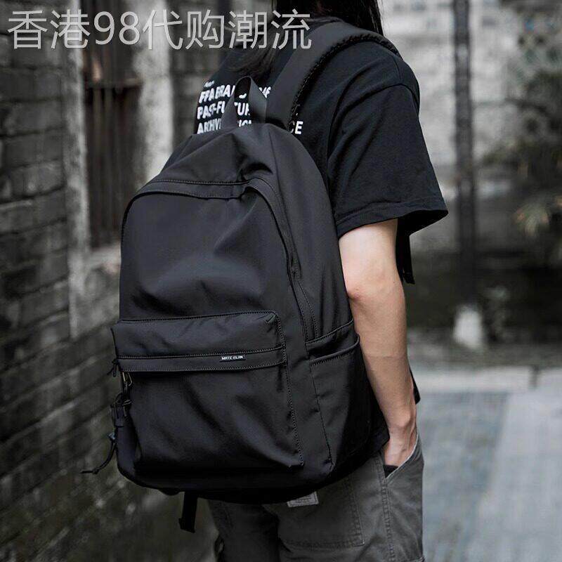 香港I.T代购牛津纺双肩包商务通勤男背包防泼水轻便大容量电脑包