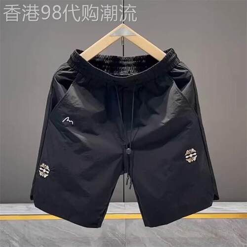 高端冰丝速干短裤男士2026新款夏季薄款外穿运动休闲五分裤子男款
