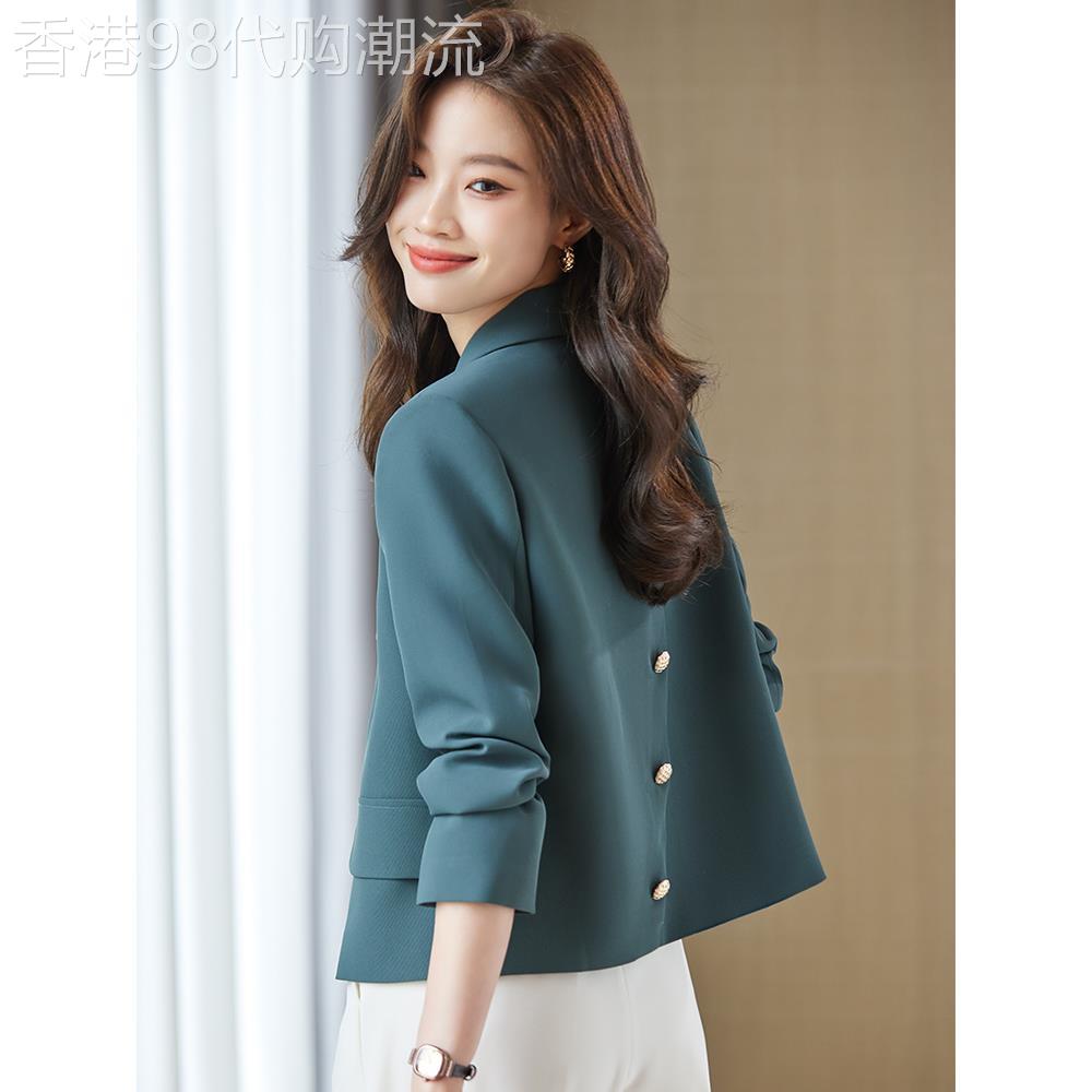 短款休闲西装外套女春秋2026新款高级感气质小个子今年流行小西服