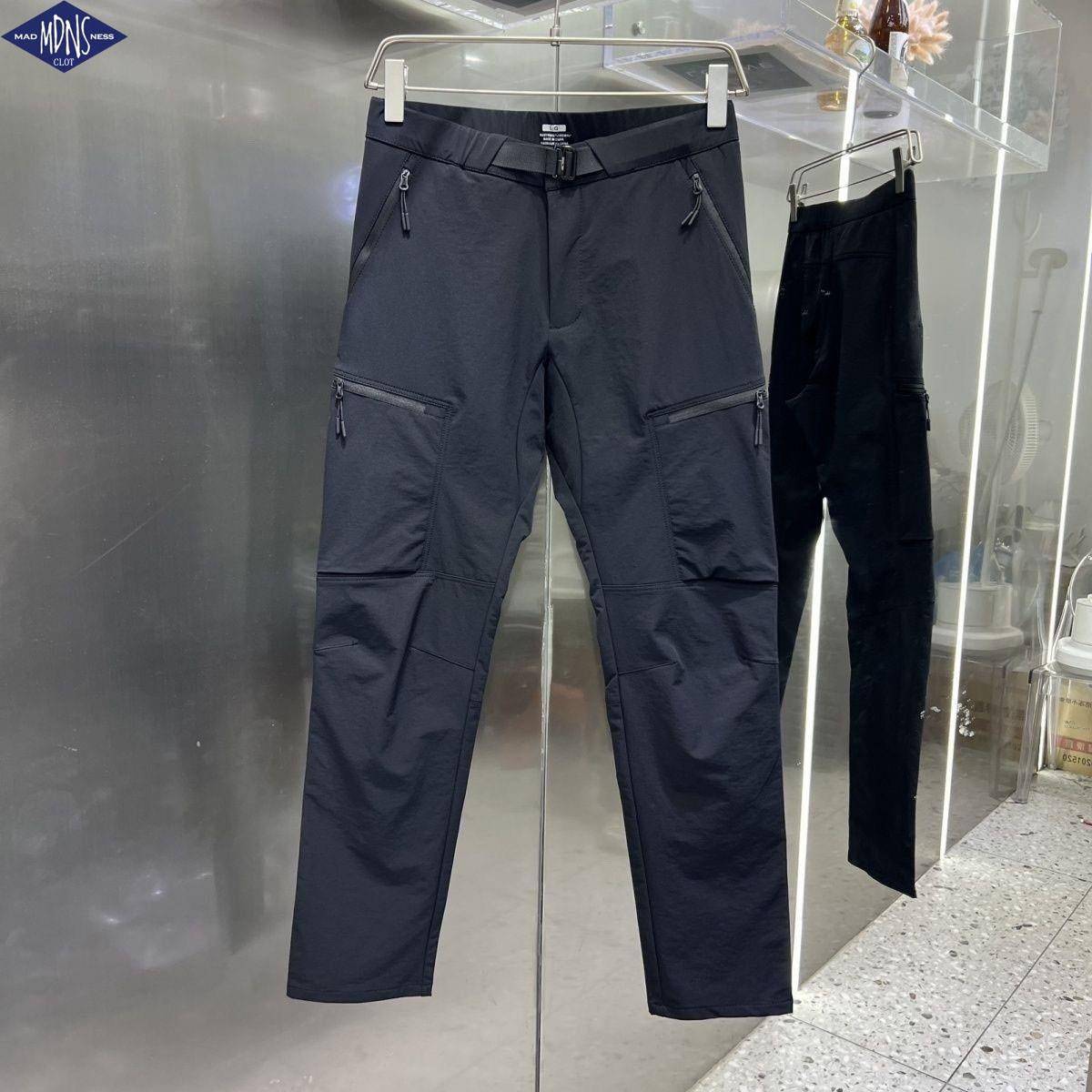 Madness Mdns Clot潮牌户外运动软壳裤男春秋日系直筒速干休闲裤