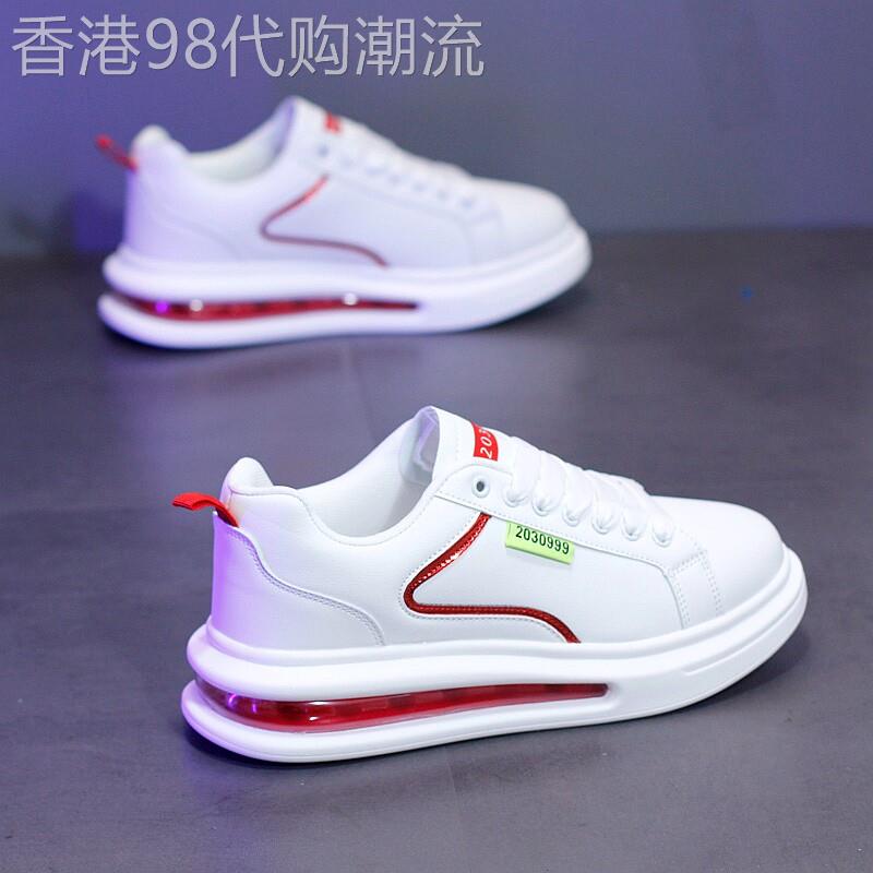 采购产品香港增高男鞋，白鞋，春秋韩式厚底休闲鞋，气垫运动鞋，