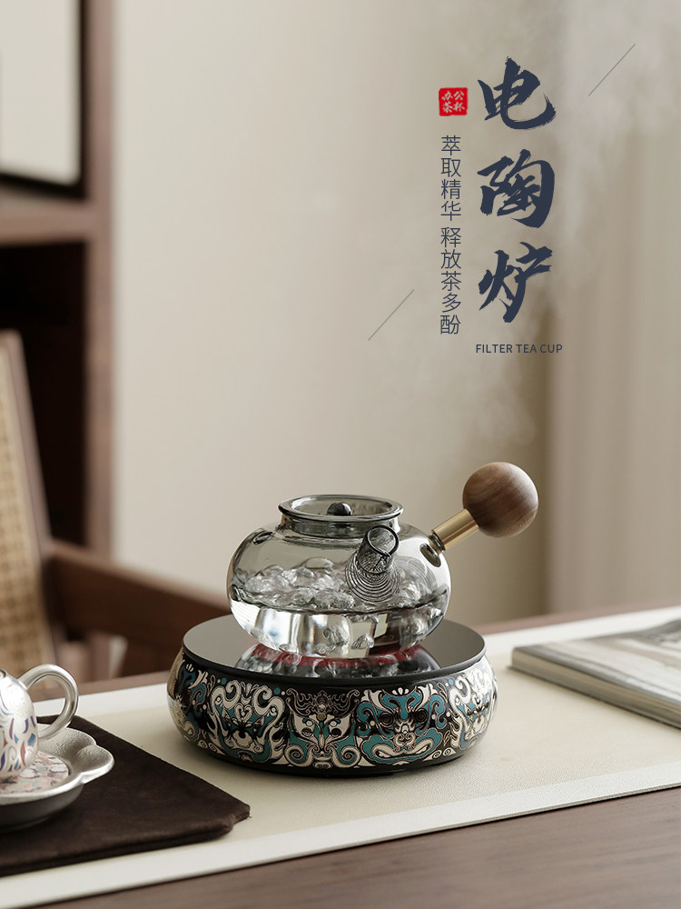 吉先生电陶瓷炉玻璃吊梁茶壶茶壶茶炉水壶茶壶家用高档茶壶