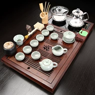 bàn trà điện thông minh cao cấp Hộ Gia Đình Chắc Chắn Khay Trà Gỗ Hoàn Toàn Tự Động Đáy Nước Sôi Tất Cả Trong Một Đèn Trà Cao Cấp bộ Bộ Bàn Trà Lớn Trà Biển ấm trà điện giá rẻ bàn trà điện giá rẻ