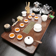 Hoàn toàn tự động đáy sôi nước sôi ấm trà tất cả trong một bộ ấm trà hộ gia đình phòng khách đơn giản bàn trà khay trà trọn bộ bo ban tra dien bàn pha trà điện