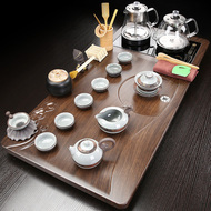 Hoàn toàn tự động đáy sôi ấm trà trà Bộ bàn trà gia đình phòng khách ánh sáng hiện đại sang trọng tích hợp khay trà mẫu bàn trà điện bàn trà điện mini