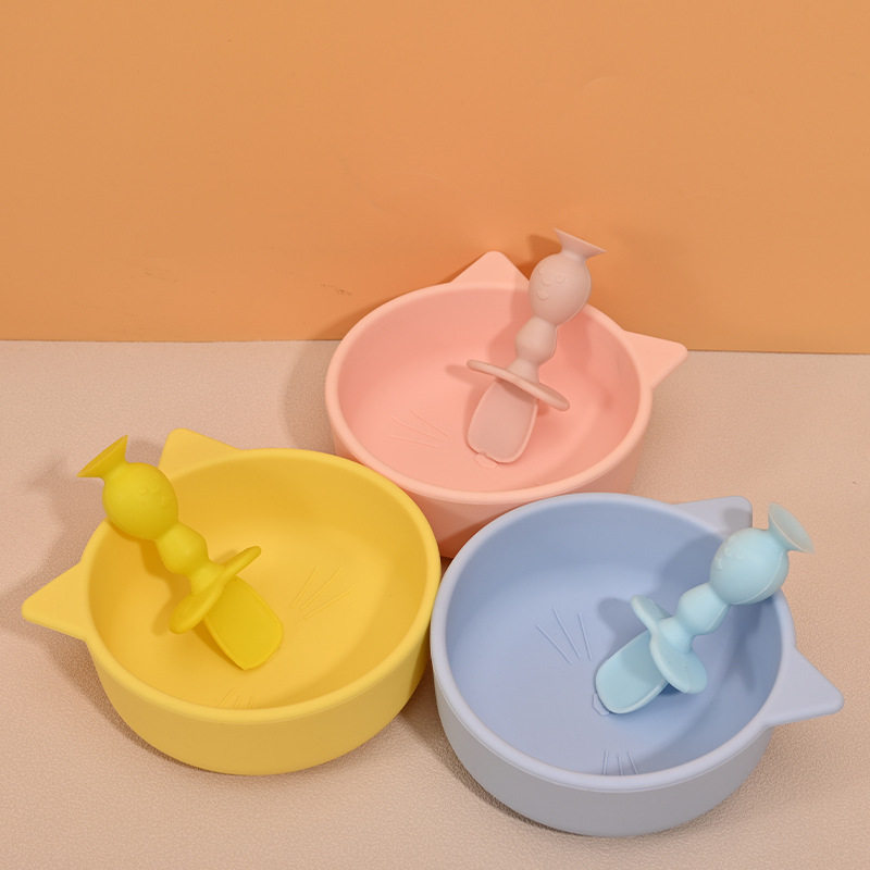 婴儿辅食婴幼儿餐盘卡通