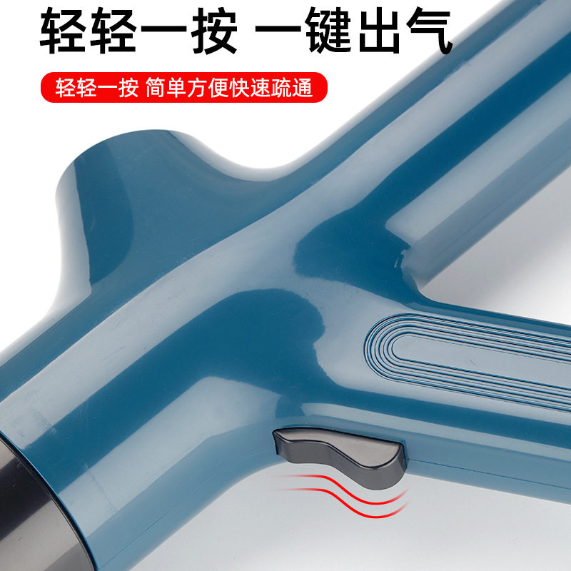 马桶疏通神器一炮通管道