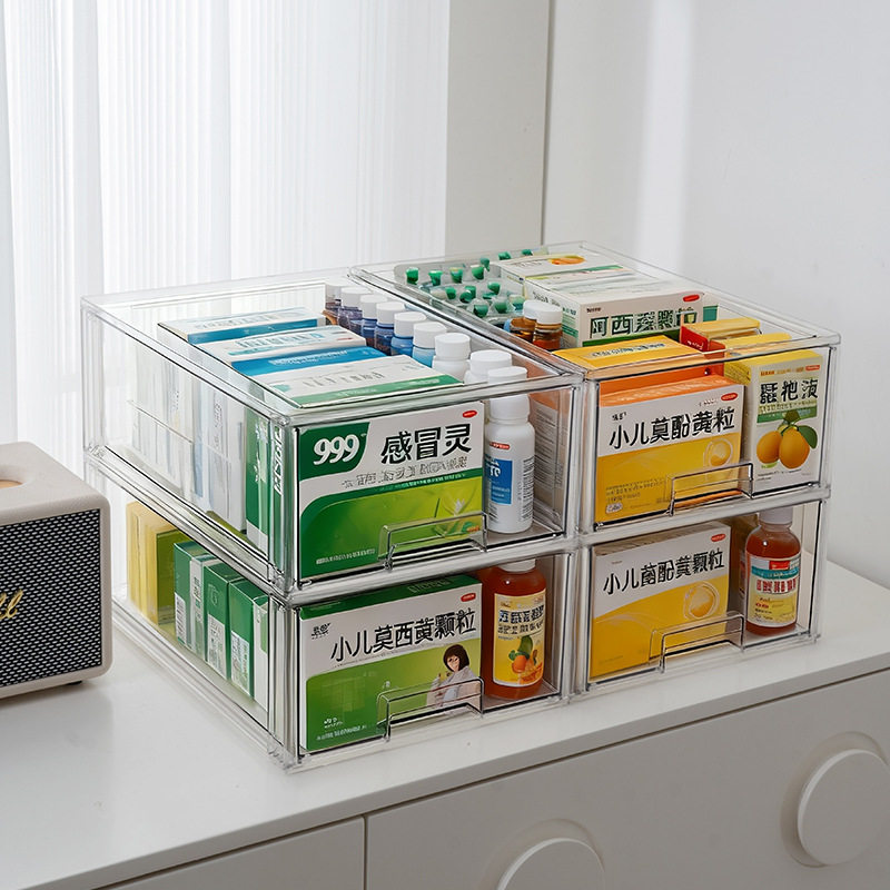 桌面零食收纳盒大容量杂