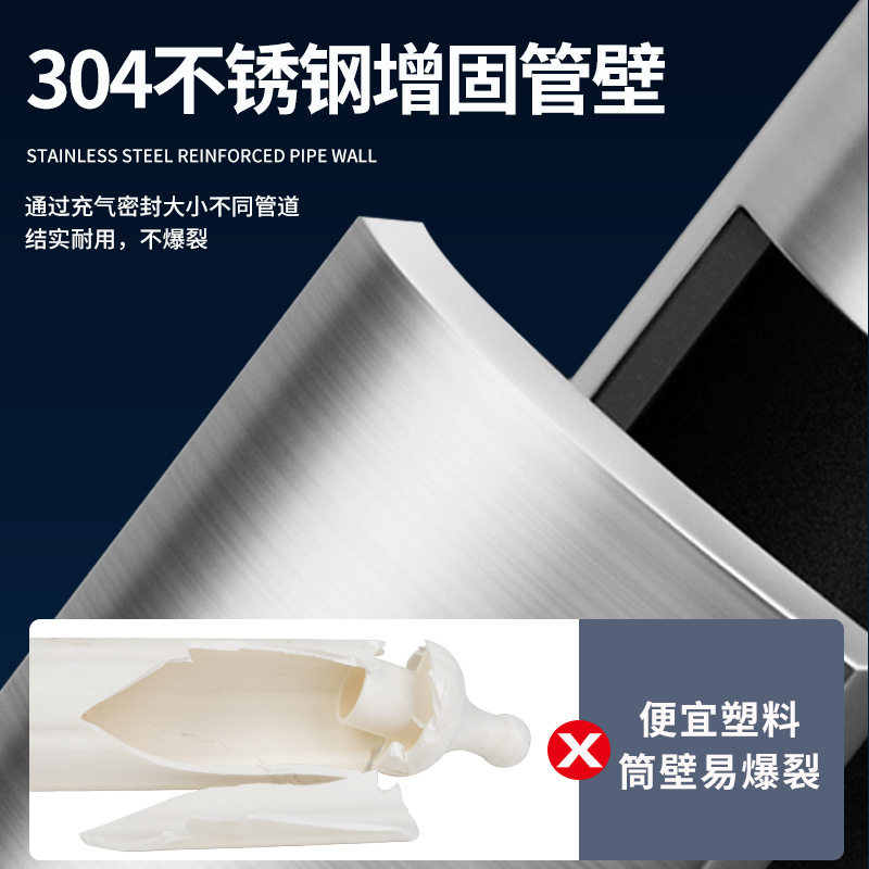 电动马桶疏通器一炮通高压气通下水道的神器厨房地漏厕所堵塞专用