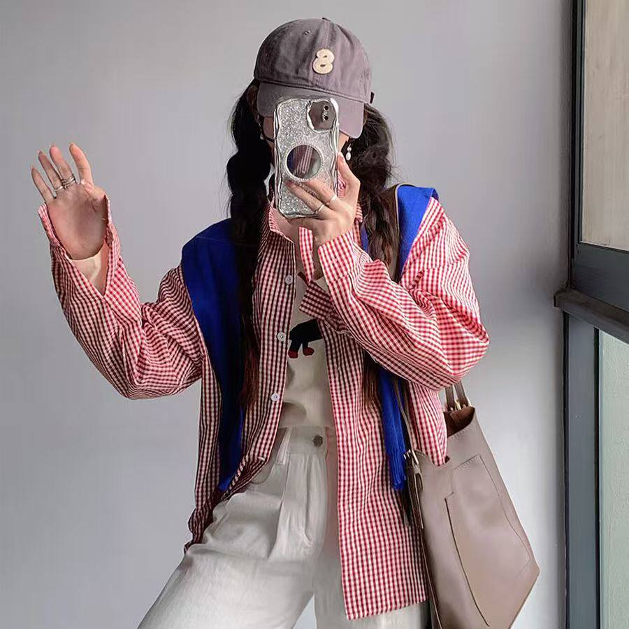 【衬衣合集】女新款慵懒风复古港味上衣设计感小众长袖开衫衬衫a