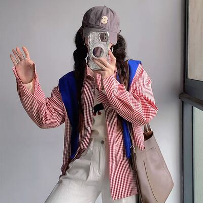 【衬衣合集】女新款慵懒风复古港味上衣设计感小众长袖开衫衬衫a