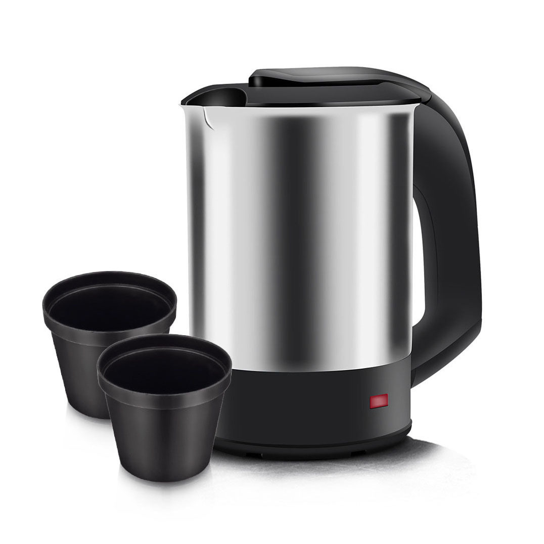 家用便携式电热水壶 欧规不锈钢烧水壶自动断电防干烧水壶kettle