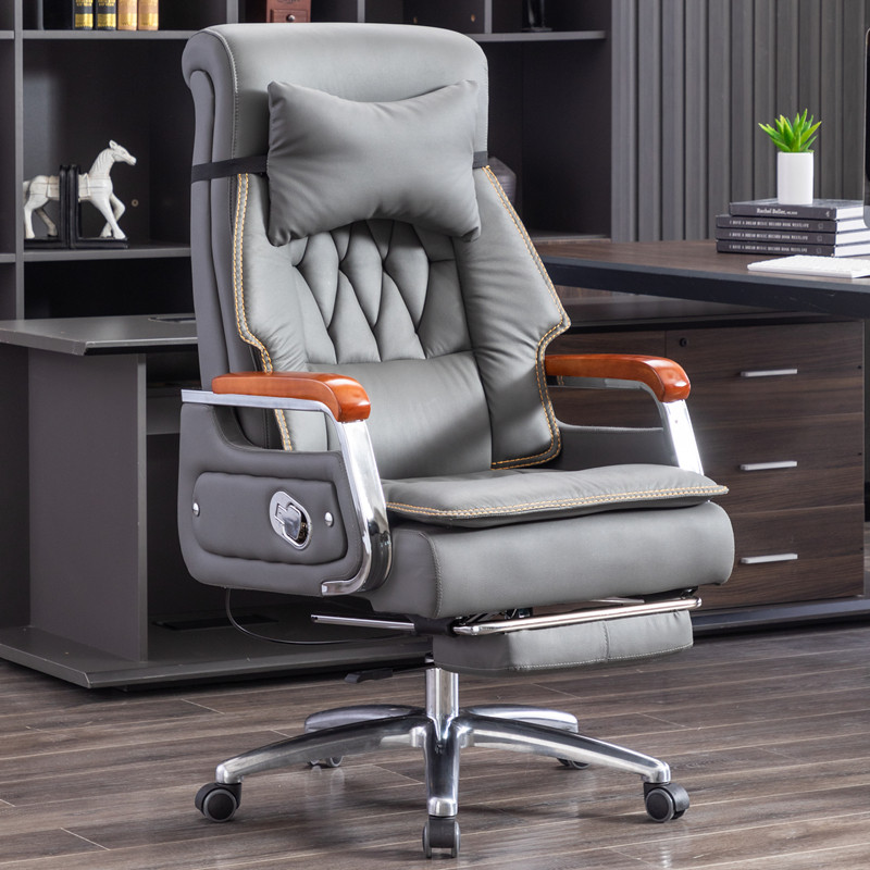 老板椅真皮可躺家用电脑椅商务椅