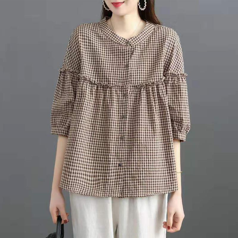 womenclothes新款仿棉麻