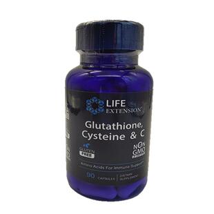 谷胱甘肽半胱氨酸维生素C焕白肌life extensio/90粒