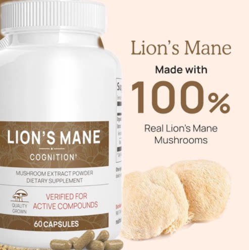 狮子鬃毛蘑菇LionsManeCapsules