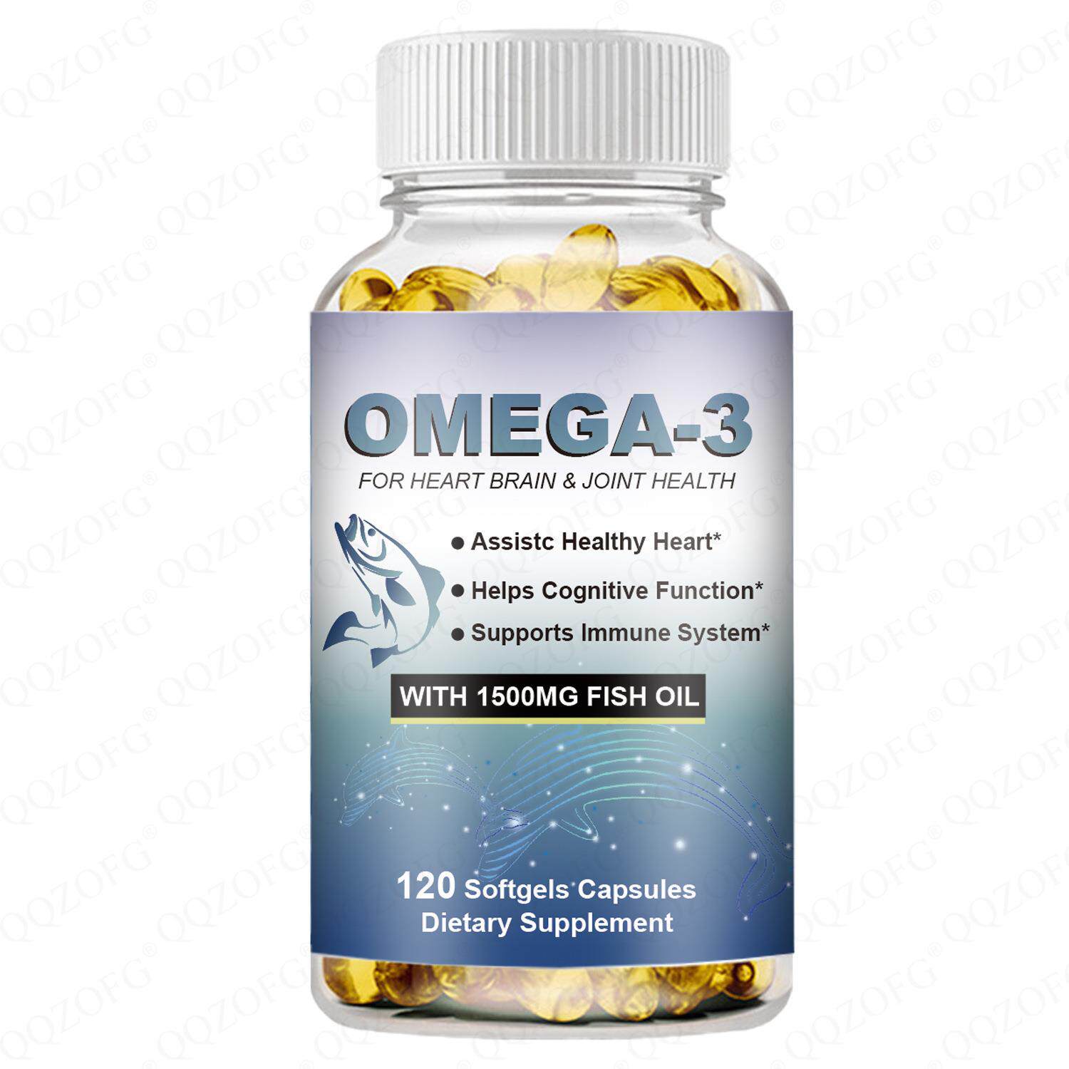 Fish Oil Softgels鱼油软胶囊 Fish Oil Softgels鱼油