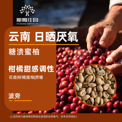 那姆糖渍蜜柚厌氧波旁咖啡生豆