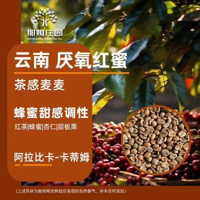 那姆茶感麦麦厌氧红蜜咖啡生豆