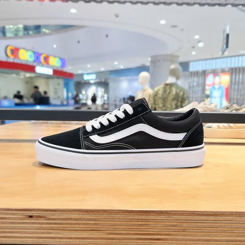 VANS范斯经典款黑白低帮帆布鞋休闲情侣鞋简约风VN0A3B3UY28现货