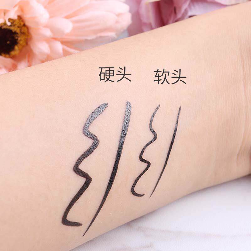 托 托皮卡华莎纯黑丝染柔眼线 线液女防软水正品不晕NGY头细硬线