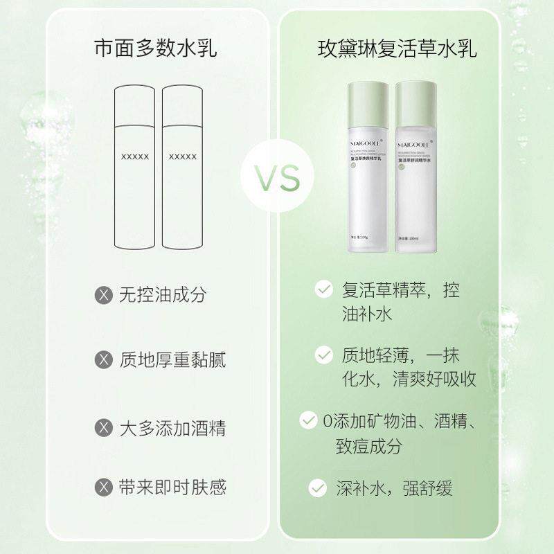 水CJC乳补保水湿滋润腻油爽肤控水乳套装不紧绷不粘柔肤水女