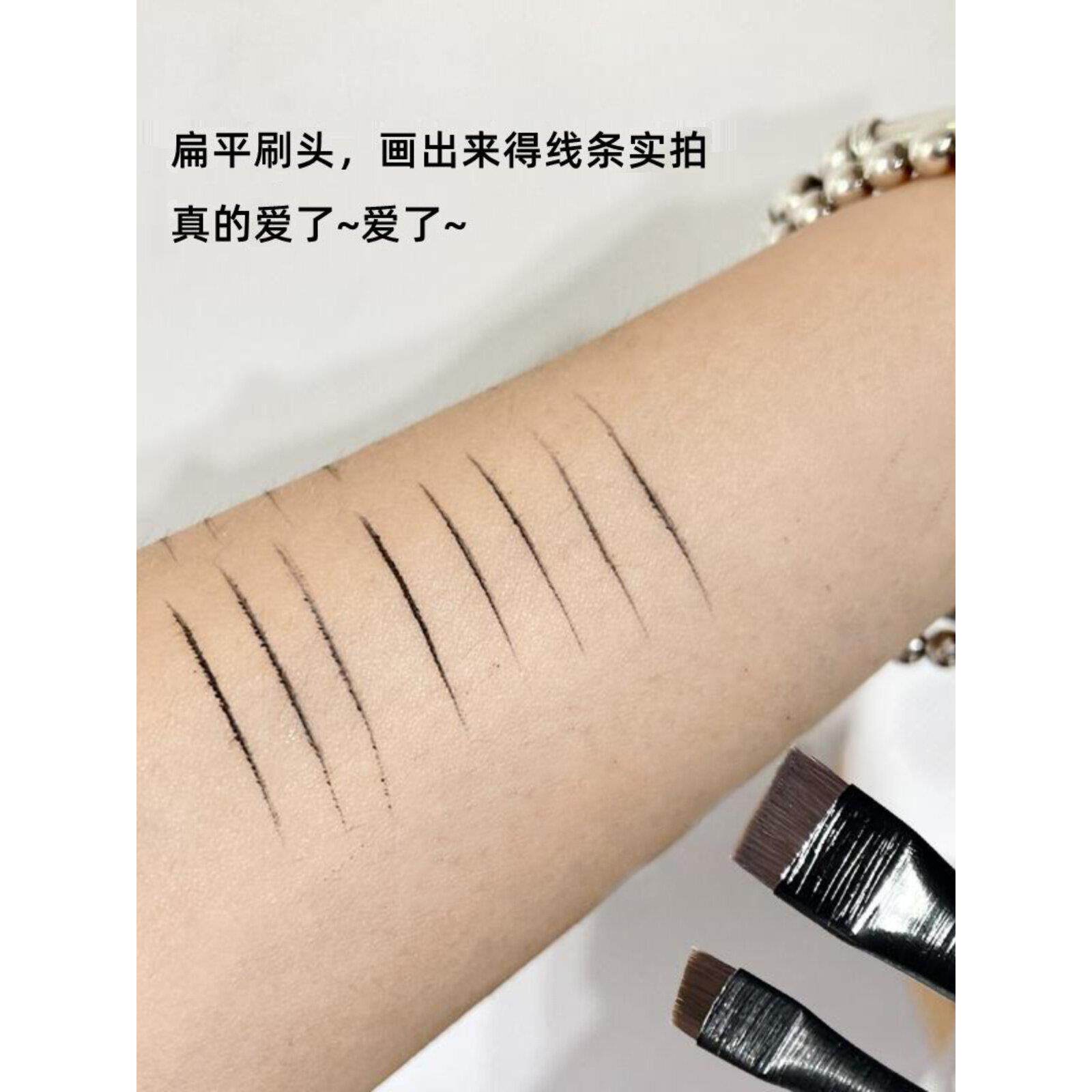 欧美彩妆开s眼眼纯现代DTW性能Co彩妆卧蚕白笔眉霜涂白色线笔拉丁