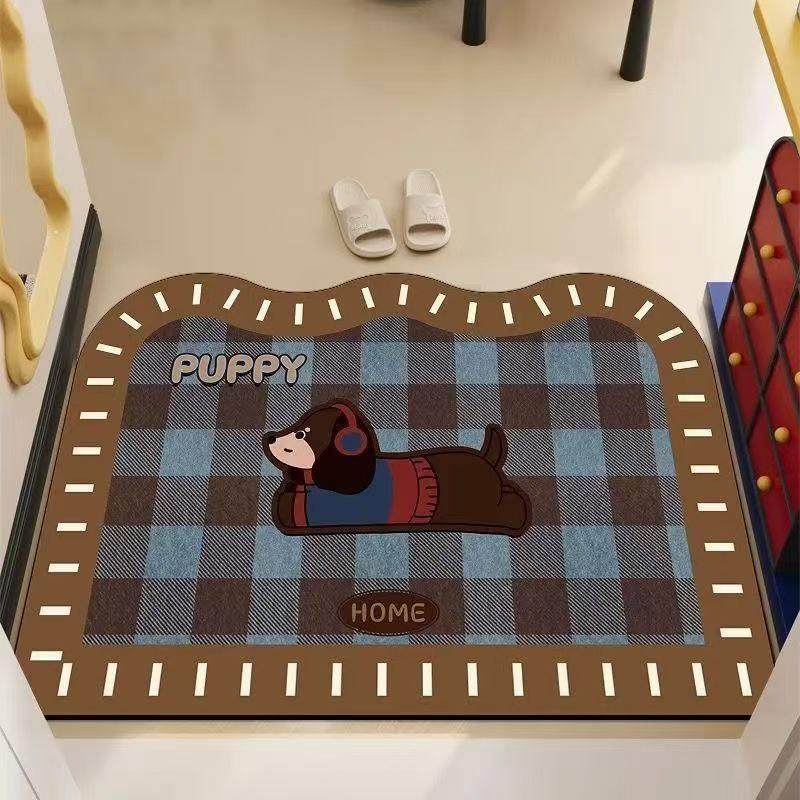 2026马年浴室垫门口地垫卫生间硅藻泥吸水防滑速干家用门口脚垫毯,家庭/个人清洁工具,地垫,淘宝优惠券,粉丝福利购,淘宝优惠卷