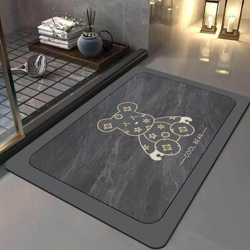 软硅藻泥浴室垫门口地垫卫生间吸水防滑速干家用门口脚垫卡通毯垫,家庭/个人清洁工具,地垫,淘宝优惠券,粉丝福利购,淘宝优惠卷