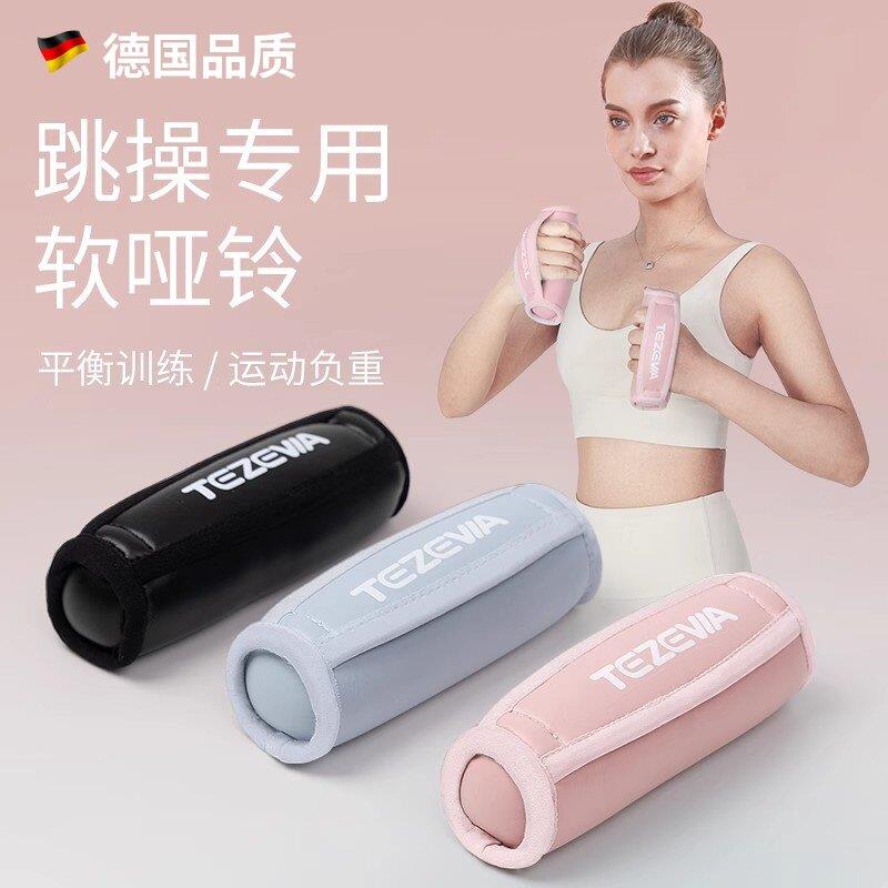 德国软哑铃手握沙袋跳操跑步女士健身家用沙包软体手持沙袋小哑铃